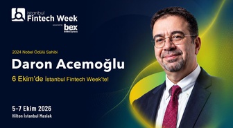 Nobel ödüllü Daron Acemoğlu, 6 Ekim’de İstanbul Fintech Week sahnesinde