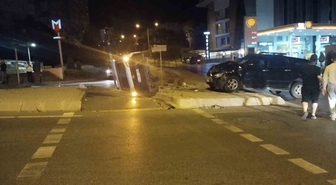 Üsküdar’da iki araç çarpıştı: 1 hafif yaralı