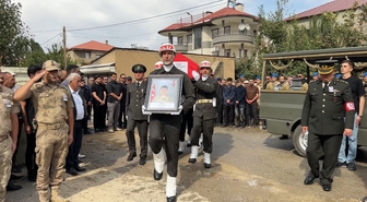 Yüksekova’nın şehidi gözyaşları arasında toprağa verildi