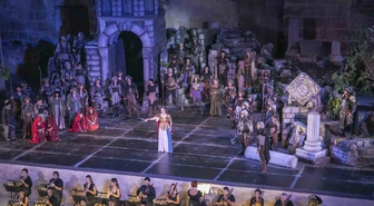 33. Uluslararası Aspendos Opera ve Bale Festivali ’Attila’ ile başladı