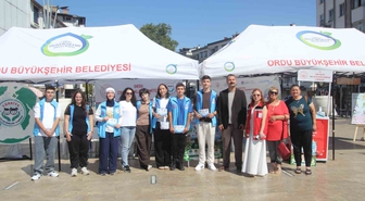 Çocuklardan iklim değişikliğine karşı farkındalık etkinliği
