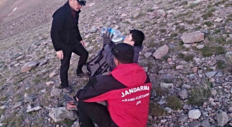 Erciyes Dağı’nda mahsur kalan yabancı uyruklu kişi kurtarıldı