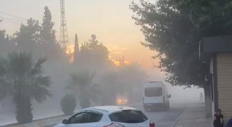 Mahallede toz hakim oldu