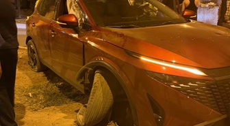 Mardin’de otomobil refüje çıktı: 1 yaralı