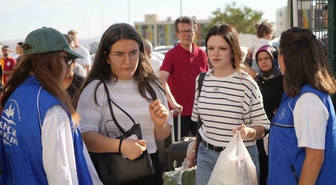Üniversite öğrencilerinin dönüşü ile ilçenin nüfusu iki katına çıktı