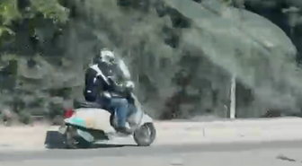 Yalova’da kara yolunda motosikletle ters yönde ilerledi