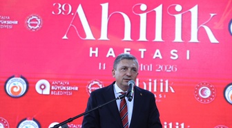 Antalya'da Ahilik Haftası kutlandı