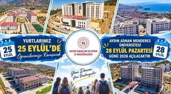 Aydın’da üniversite öğrencileri için geri sayım başladı