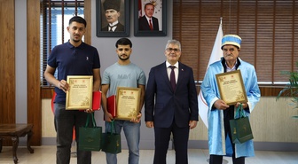 Bingöl'de Ahilik Haftası dolayısıyla Vali Çelik'e ziyaret