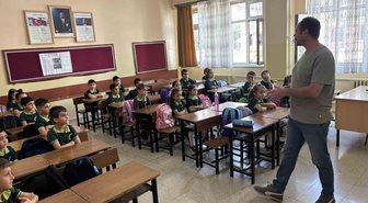 Bingöl’de ilk ders zili çaldı, öğrenciler sıralarda yerini aldı