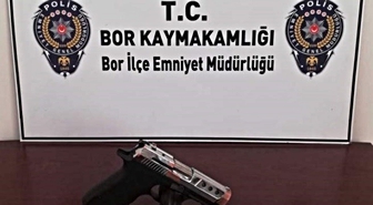 Bor’da silah operasyonu: 2 şüpheli tutuklandı