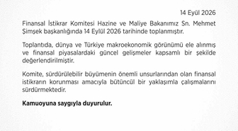 Finansal İstikrar Komitesi toplantısı gerçekleştirildi