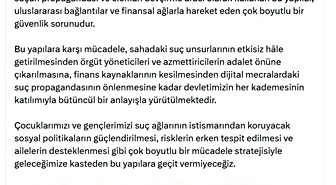 İletişim Başkanı Duran: Yeni nesil suç örgütleri çok boyutlu bir güvenlik sorunudur