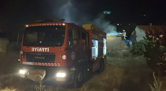 Kayseri'de çıkan yangında müstakil ev kullanılamaz hale geldi