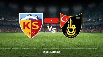 Kayserispor İstanbulspor maçı kaç kaç? CANLI MAÇ ANLATIMI Kayserispor İstanbulspor golleri kim attı, dakika kaç?