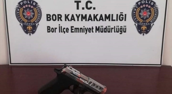 Niğde'de ruhsatsız silah operasyonunda yakalanan 2 şüpheli tutuklandı