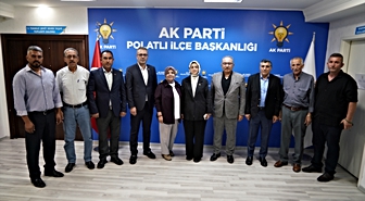 AK Parti Ankara Milletvekili Çam, Polatlı'da saha ziyaretinde bulundu