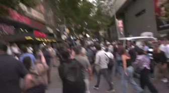 Ankara'da LGBTİ+'lara yönelik operasyonlara karşı protestoya polis müdahalesi