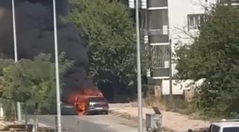 Batman’da araç yangını