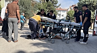 Burdur’da motosiklet ile scooter çarpıştı: 1 yaralı