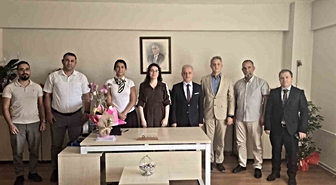 Erzincan 112 Başhekimliğine atanan Yılmaz’a hayırlı olsun ziyareti
