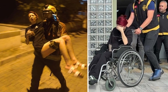 Evde eşinin öldüğü yangında yaralanan kadın tedavisinin ardından tutuklandı