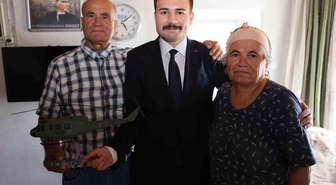 Gökçeada Kaymakamı Acar’dan Kıbrıs Gazilerine vefa ziyareti