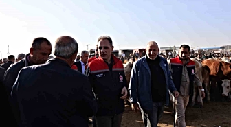 Kars Hayvan Pazarı’nda sıkı denetim: Hayvan hareketliliğine sağlık ve güvenlik filtresi