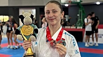 Manisalı sporcu Nurbade Büber, Avrupa şampiyonu oldu