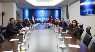 Milli Eğitim Bakanı Tekin, Sudanlı mevkidaşı Hajar ile görüştü