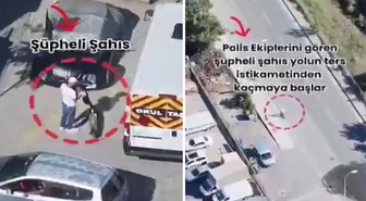 Polisten elektrikli skuterle kaçtı, dron takibiyle yakalandı! Nefes kesen anlar kamerada