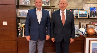 Siirt TSO Başkanı Kuzu'dan Limak Holding onursal başkanı Özdemir'e ziyaret
