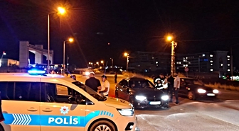 Sivas'ta üniversite yerleşkesinde asayiş denetimi yapıldı