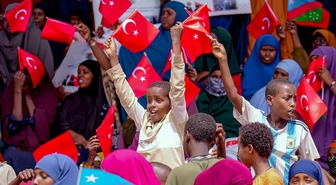 Somali'de Türkiye'ye destek gösterileri düzenlendi