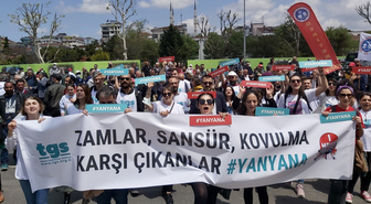 TGS’den gazetecilerin gözaltına alınmasına tepki