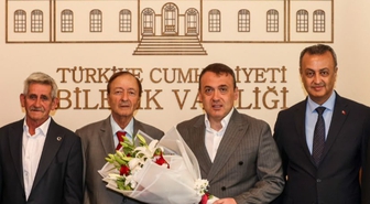 Vali Sözer, Ahilik Haftası heyetini kabul etti