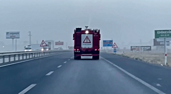 Aksaray-Konya karayolunda toz fırtınası zincirleme kazaya yol açtı: 16 yaralı