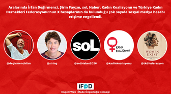 Aralarında gazetecilerin ve kadın derneklerinin de olduğu sosyal medya hesaplarına erişim engeli getirildi