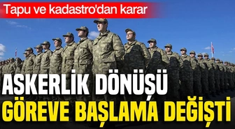 Askerlik Dönüşünde Mülki Amir Onayı Kaldırıldı