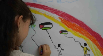 Başkentte uçurtmalar Gazze’deki çocuklar için havalandı