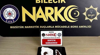 Bilecik’te uyuşturucu operasyonu: 1 şüpheli yakalandı
