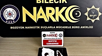 Bilecik'te üzerinde uyuşturucu bulunan 3 zanlı yakalandı