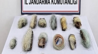 Bolu’da 22,5 metre kaçak ağ ele geçirildi
