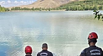 Erzurum’da gölete giren şahsın cansız bedenine ulaşıldı
