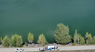 Erzurum'da serinlemek için gölete giren kişi boğuldu