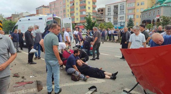 Giresun’un Eynesil ilçesinde kaza sonrası can pazarı yaşandı: 4 yaralı