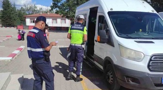 Güdül’de okul servislerine sıkı denetim