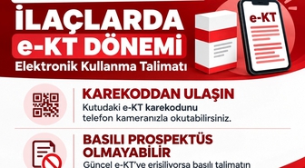İlaç prospektüslerinde ‘e-KT’ dönemi: 'Ambalaj eksikliği değil'