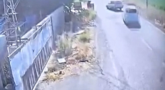 Kahramanmaraş’ta iki otomobil çarpıştı: 4 yaralı