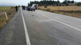 Kastamonu’da otomobiller kafa kafaya çarpıştı: 5 yaralı
